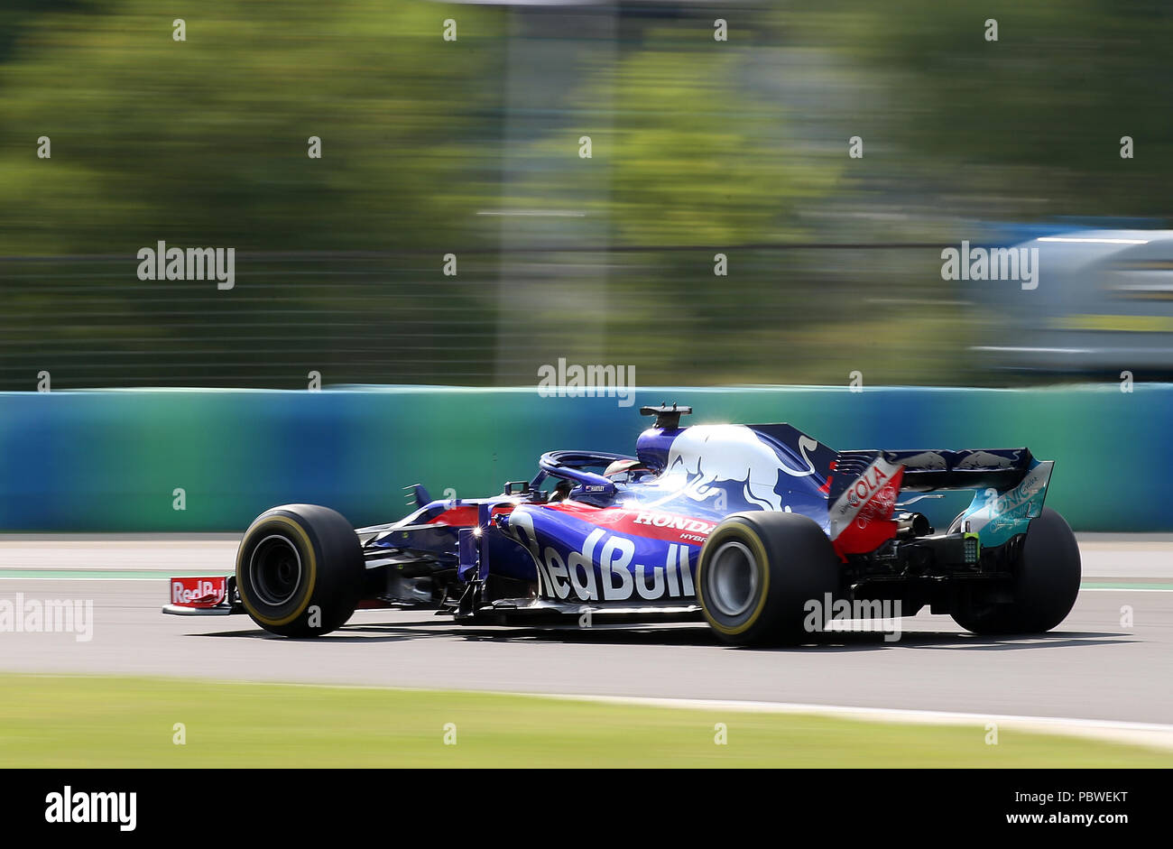 27.07.2018, Hungaroring, Budapest, Formel 1 Grand Prix Großer Preis von Ungarn 2018, im Bild Brendon Hartley (NZL#28), Red Bull Toro Rosso Honda foto: Cronos/Hasan Bratic Foto Stock