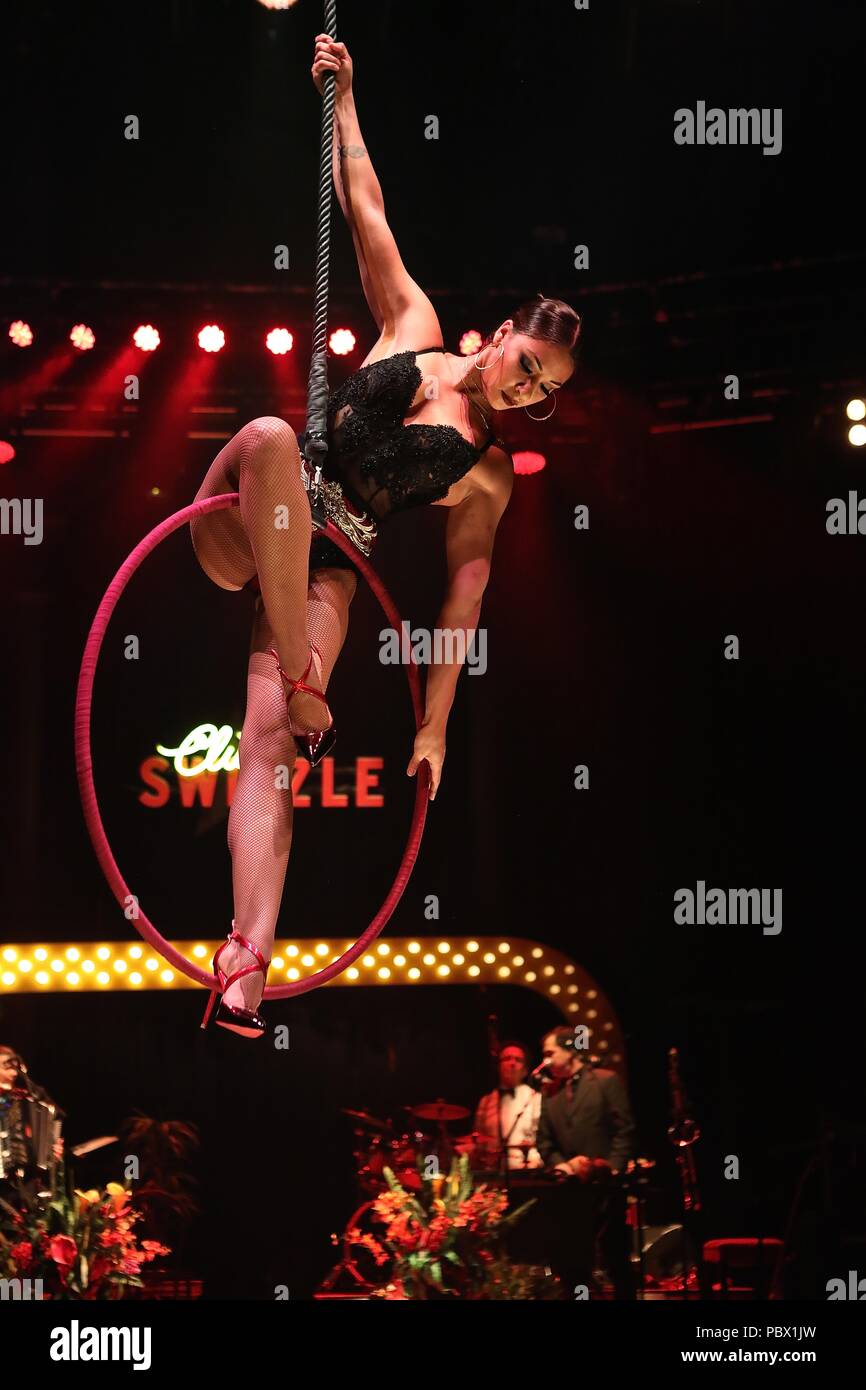 CLUB SWIZZLE ,ROUNDHOUSE ,chalk farm RD,Camden town , Londra 30 luglio 2018 Foto Stock