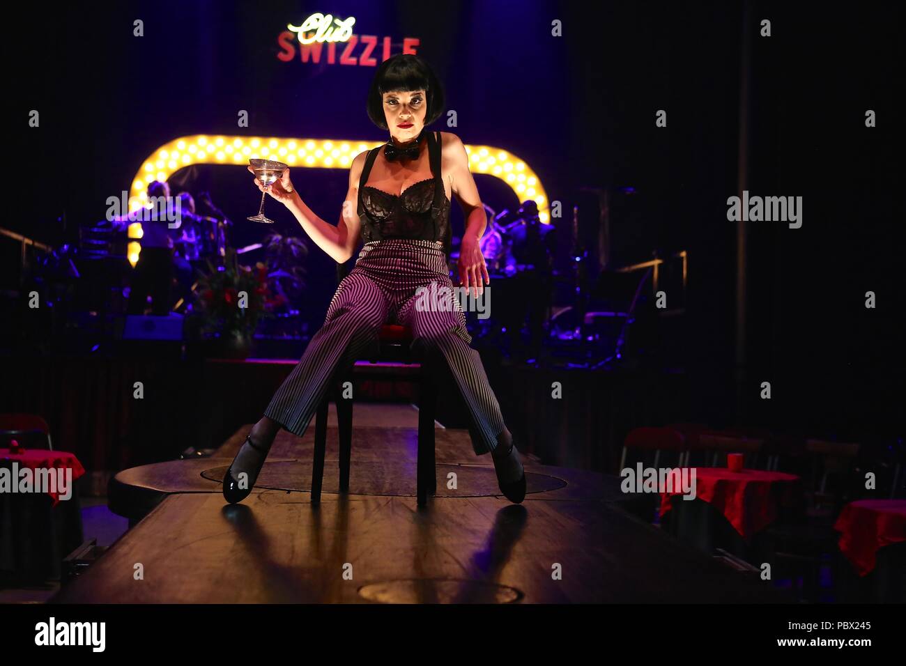 CLUB SWIZZLE ,ROUNDHOUSE ,chalk farm RD,Camden town , Londra 30 luglio 2018 Foto Stock