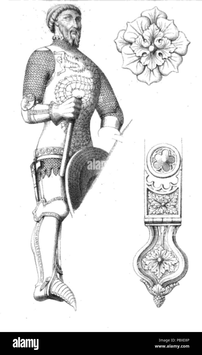 180 Effige di Bernabò Visconti Foto Stock