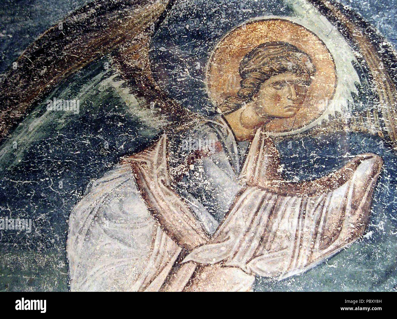 226 affreschi da Santa Sofia Chiesa a Ohrid 032 Foto Stock