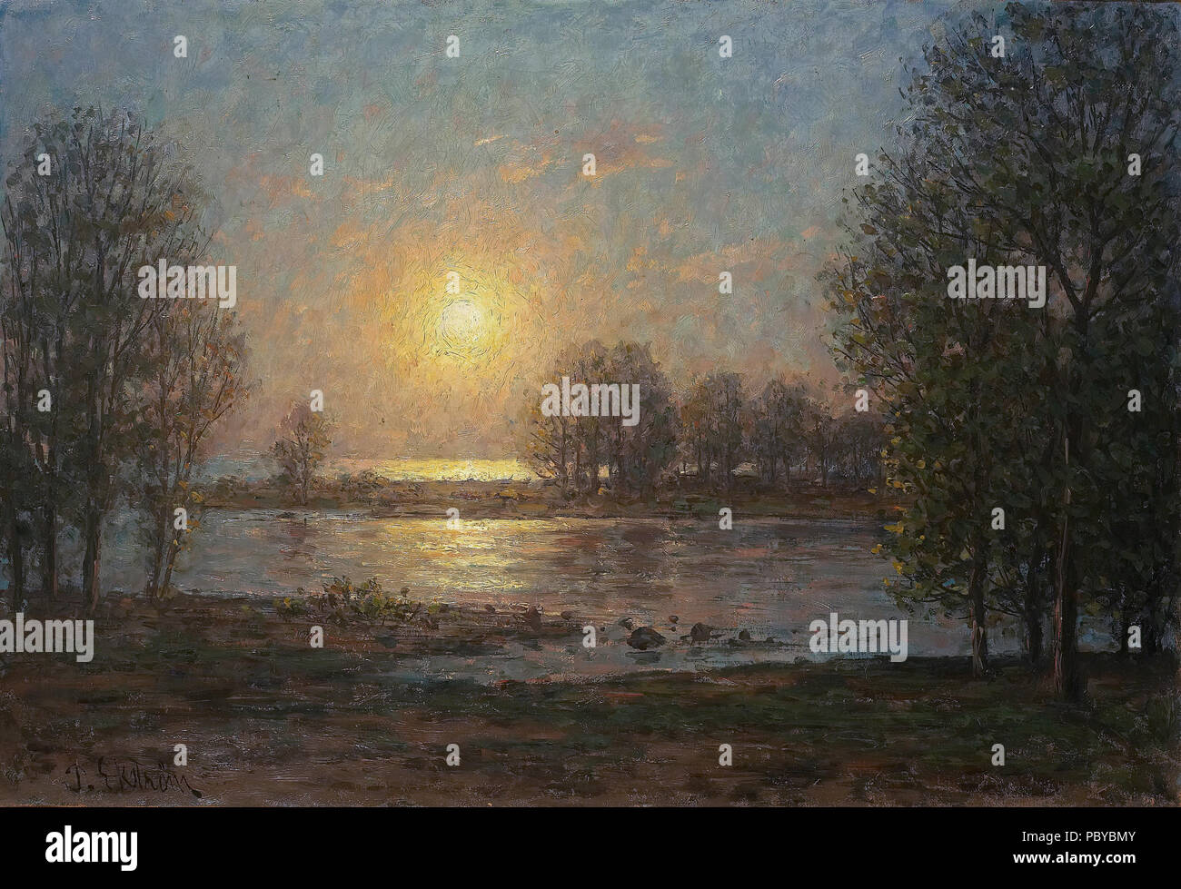 182 Ekström solnedgång Foto Stock