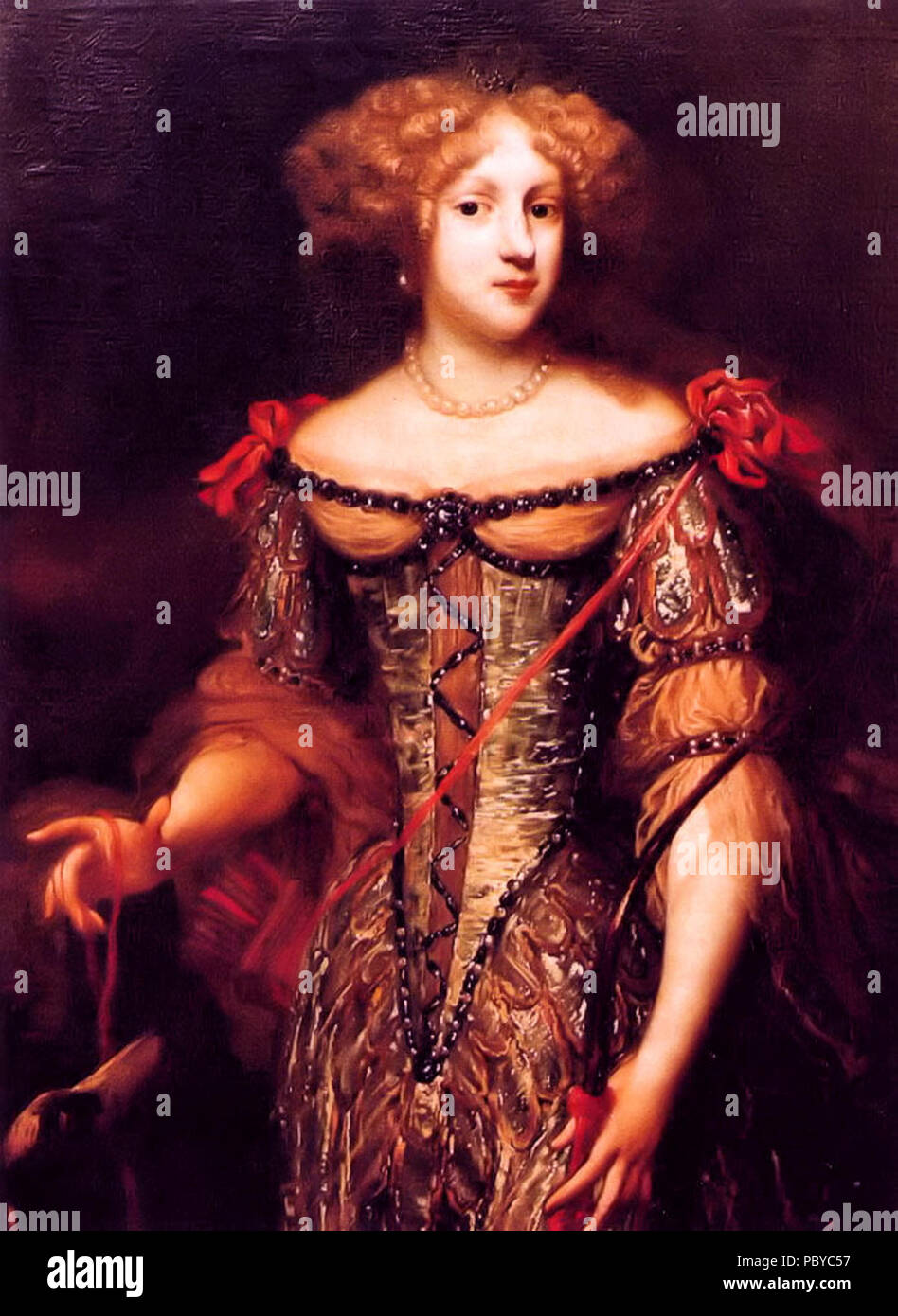 183 Elisabeth Charlotte del Palatinato da un anonimo artista Foto Stock