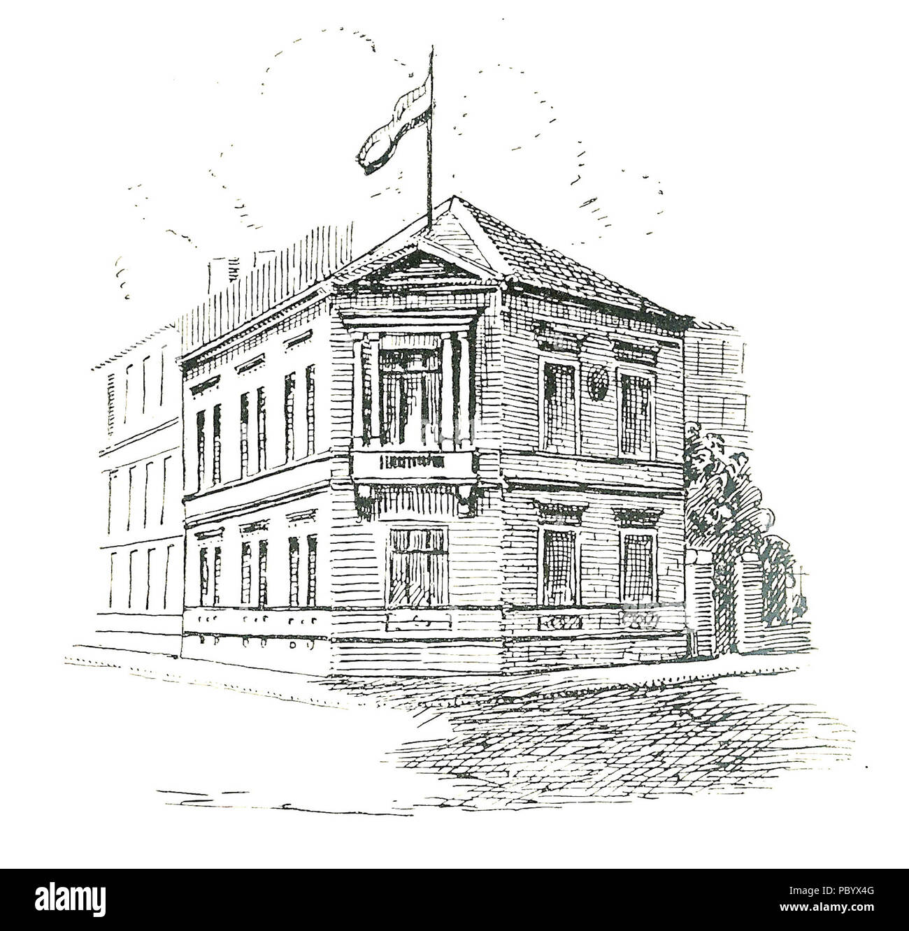 264 Halle Guestphalia - Haus Foto Stock