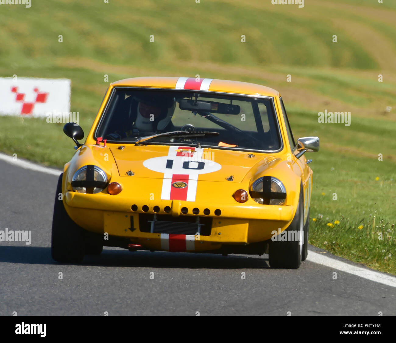 Ian Ross, Ginetta G15, HSCC, Storico Road Sport, Storico Touring Cars, HSCC Wolds Trofeo Maggio 20th, 2018 Cadwell Park, automobili, Classic Cars Racing, H Foto Stock