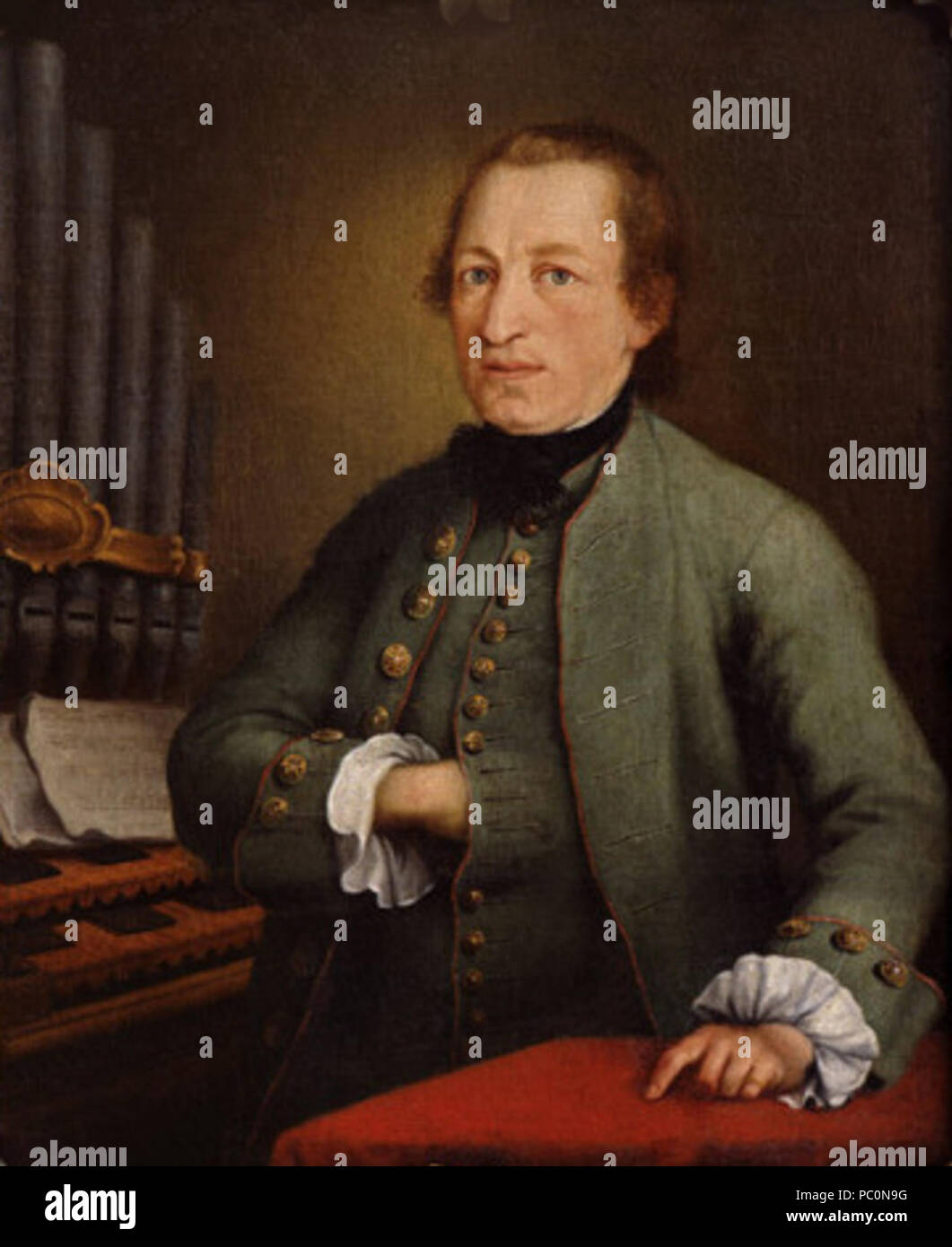 319 Johann Nepomuk Holhzey Foto Stock