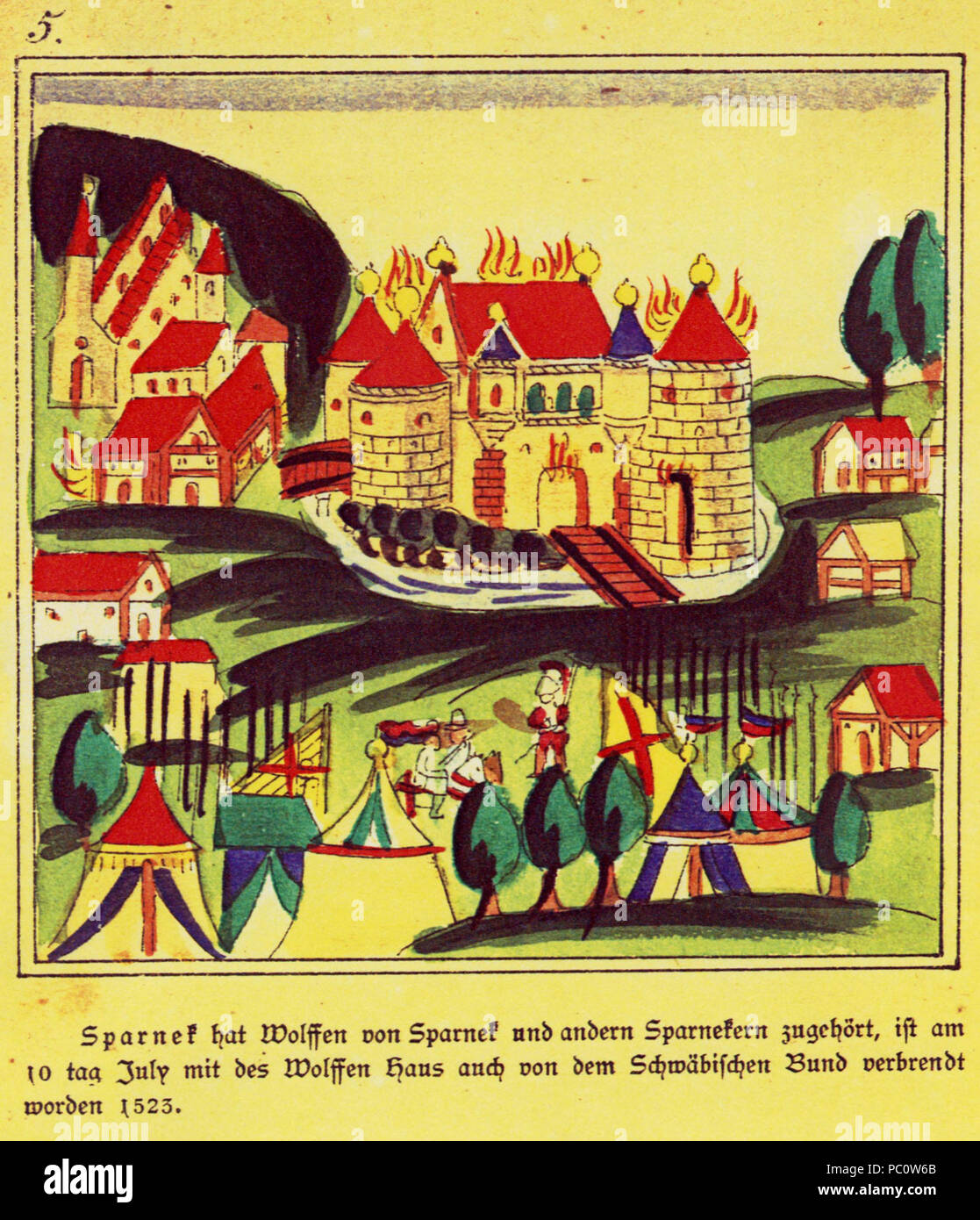 568 Sparneckbaader Foto Stock