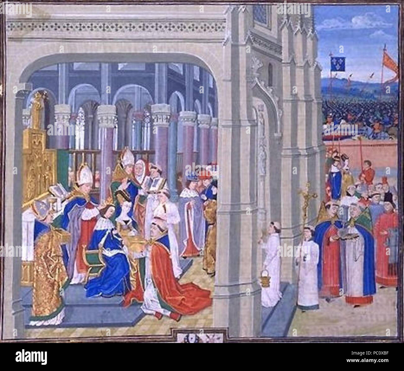 347 KorunovaceKarel5 Jana Foto Stock