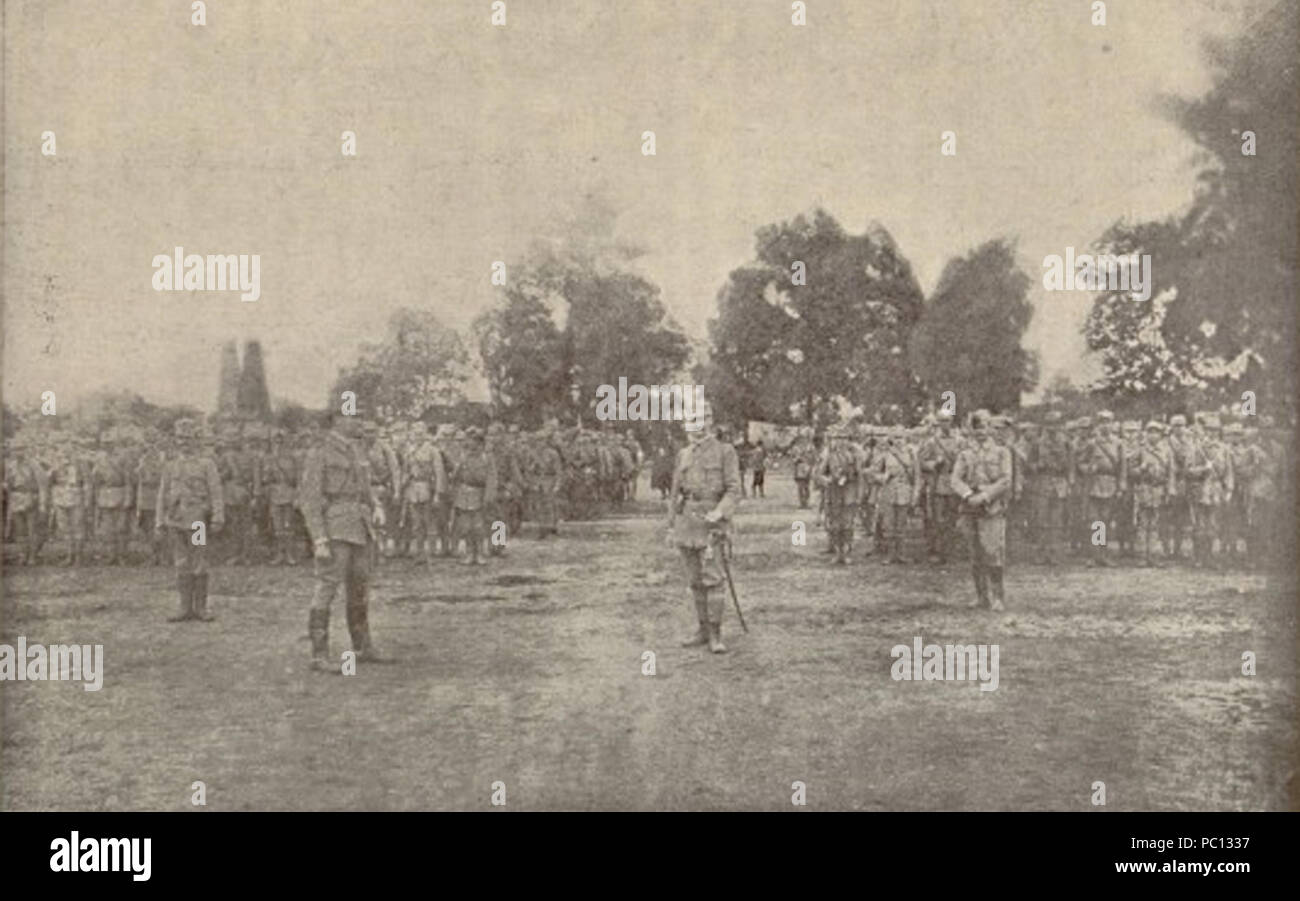 365 Legion Śląski w 1914 Foto Stock