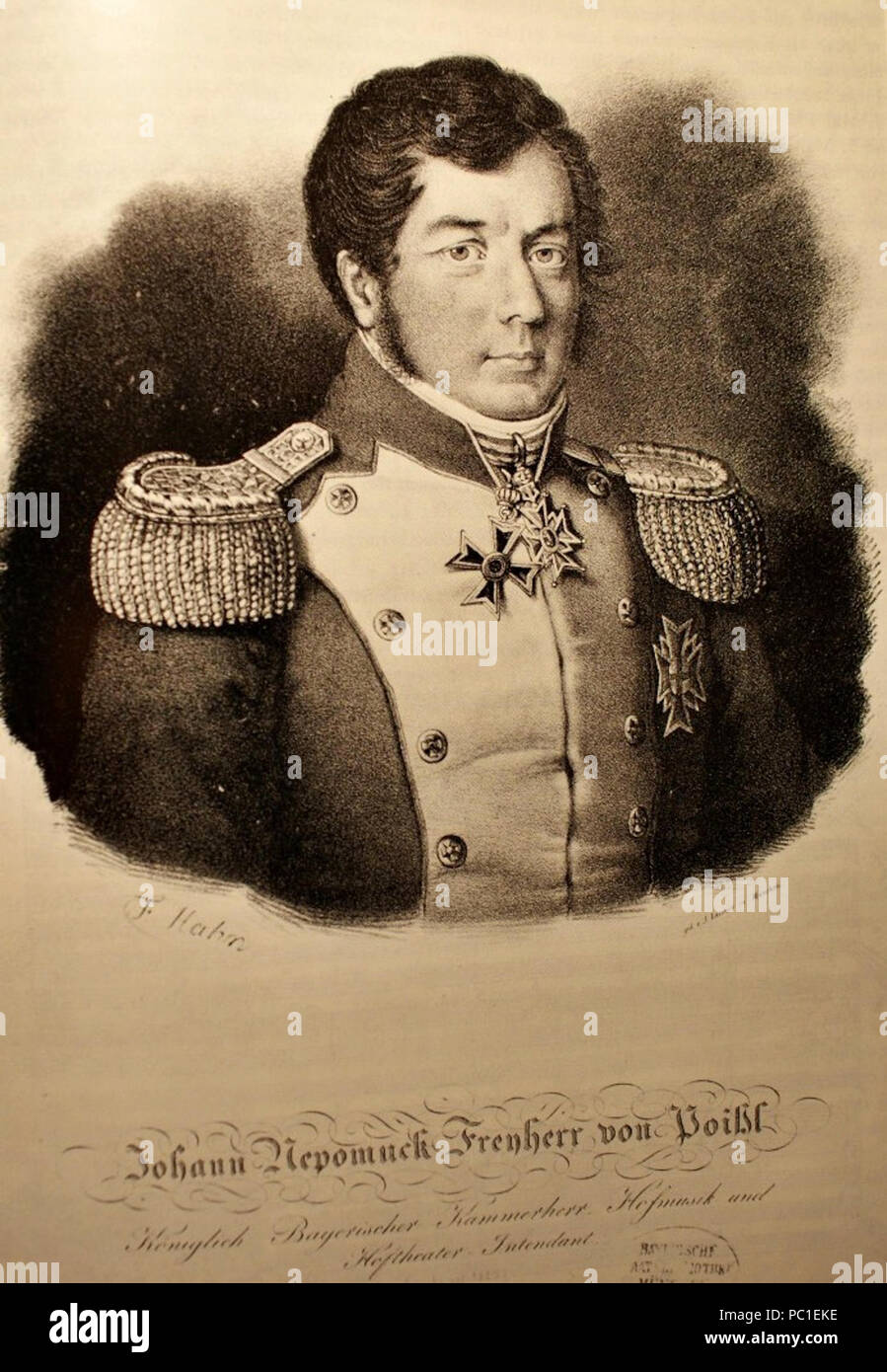 490 Poissl Johann Nepomuk Foto Stock