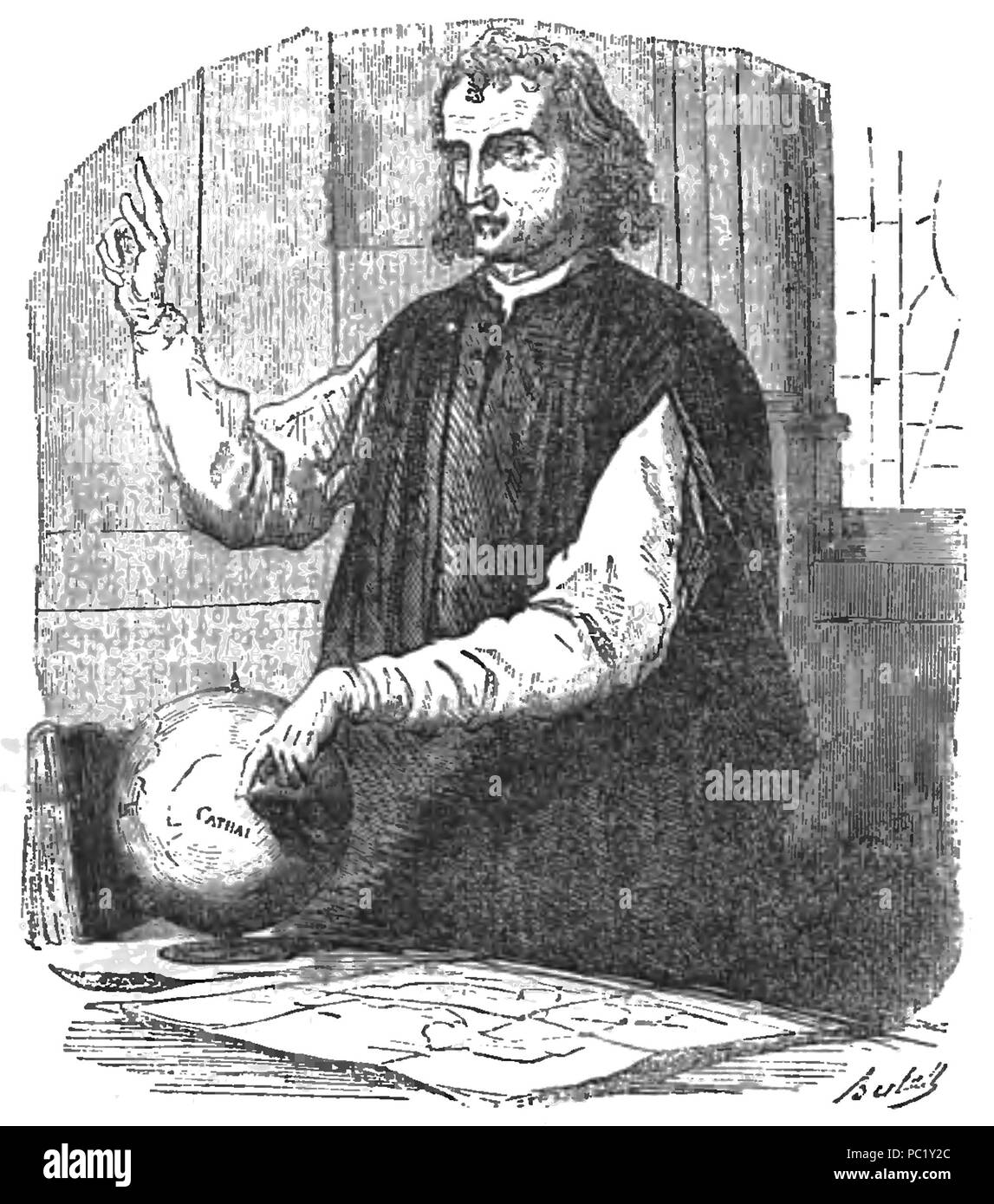 47 J. F. Cooper - Krzysztof Kolumb pagina 014 Foto Stock