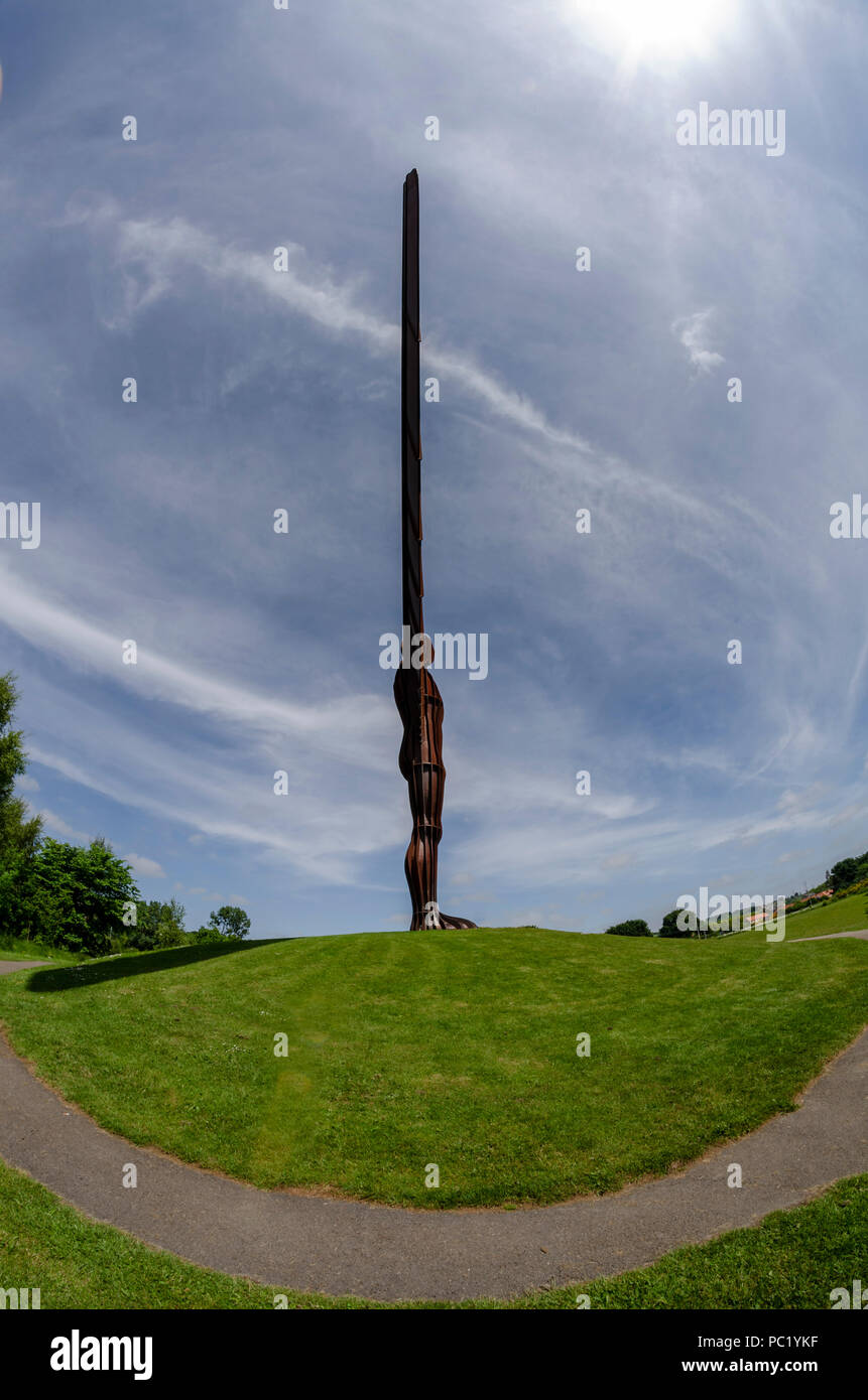 L Angelo della statua del Nord, Regno Unito Foto Stock