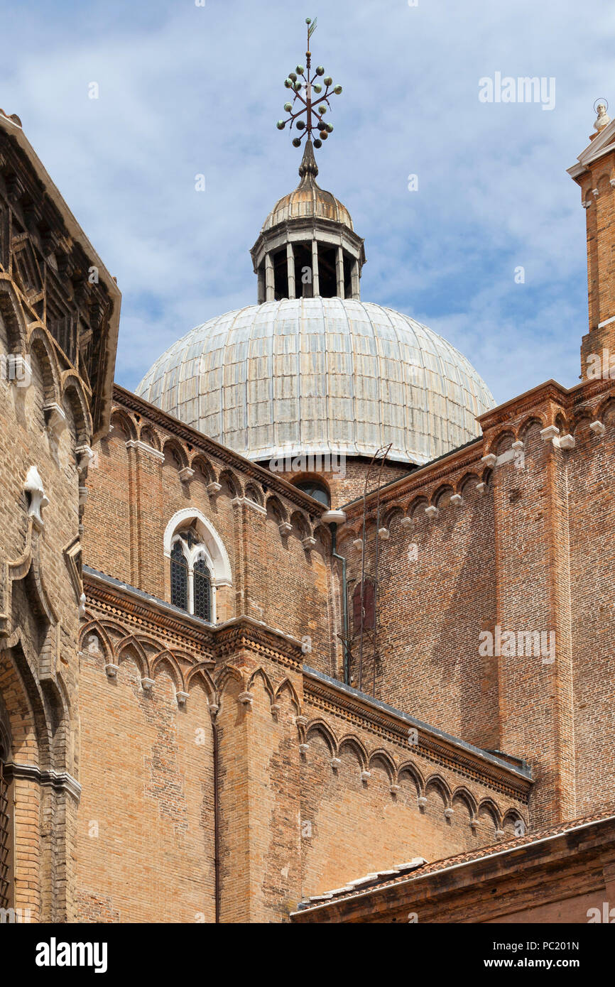 Basilica di San Giovanni e Paolo, Venezia Foto Stock
