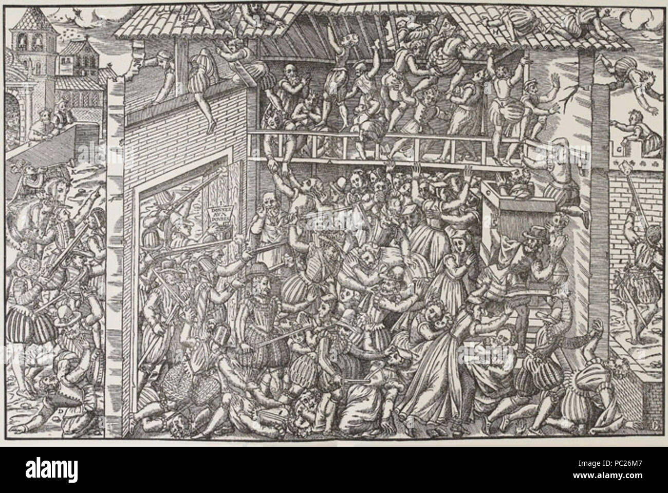 405 massacro di Vassy Foto Stock