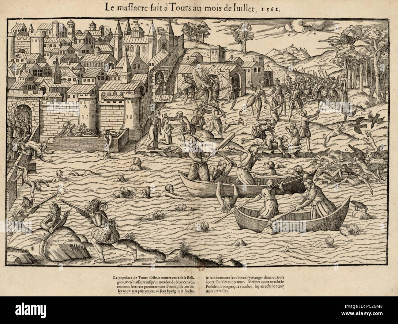 405 Massacredetourstortorel Foto Stock