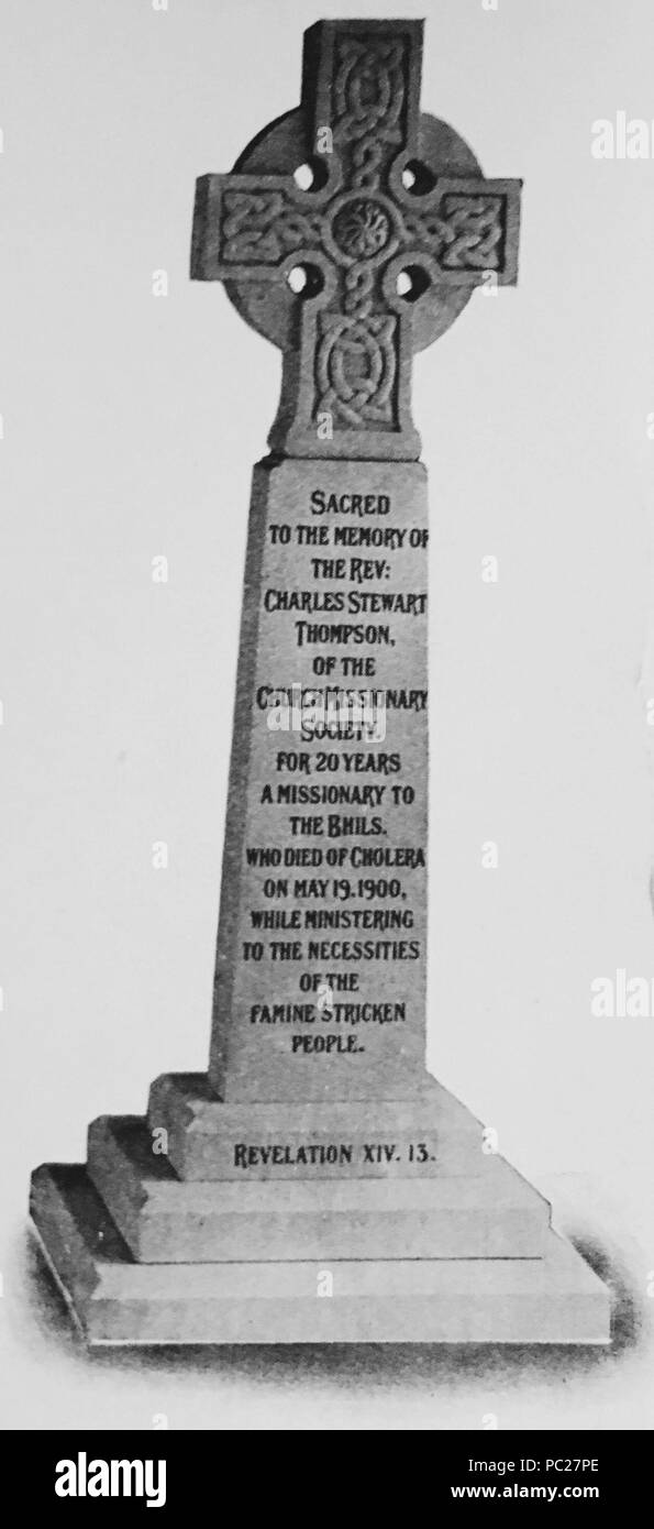 411 Memoriale di Charles Stewart Thompson Foto Stock