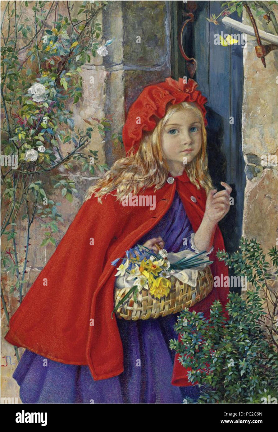 436 Naftel-isabel-nee-oakley-act-1-Little Red Riding Hood- Foto Stock