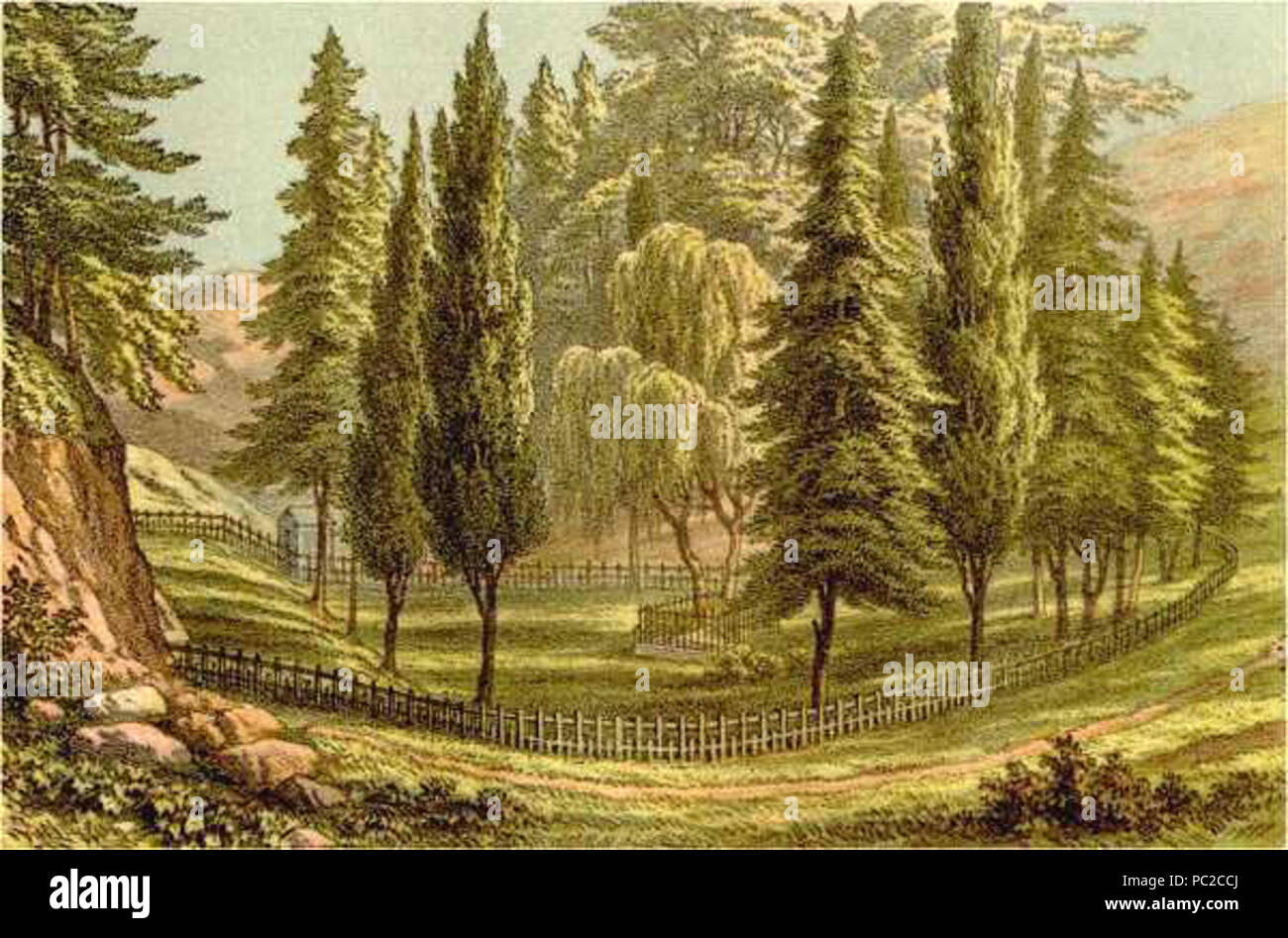 437 di Napoleone tomba a Saint Helena 01 Foto Stock