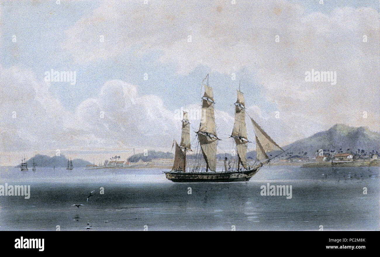 475 Penang Museum pittura storica N157b Foto Stock