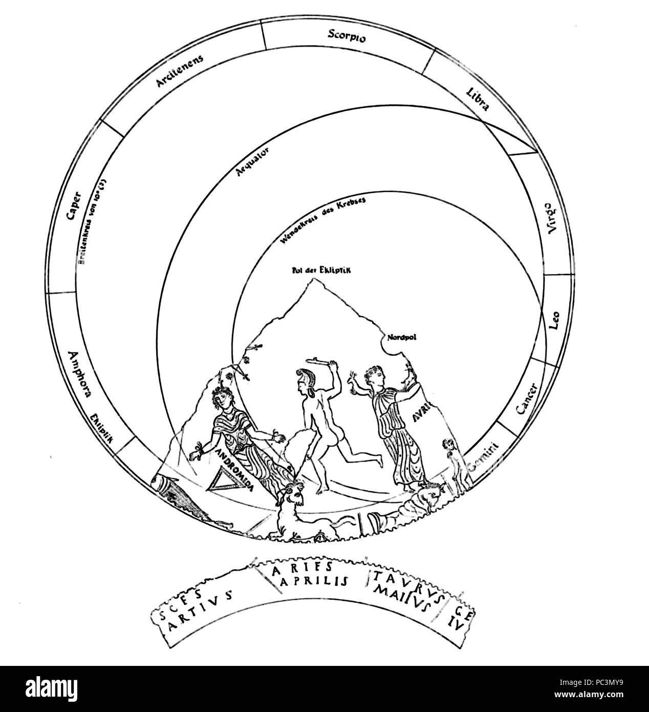 539 Salzburger Scheibe 3 Foto Stock