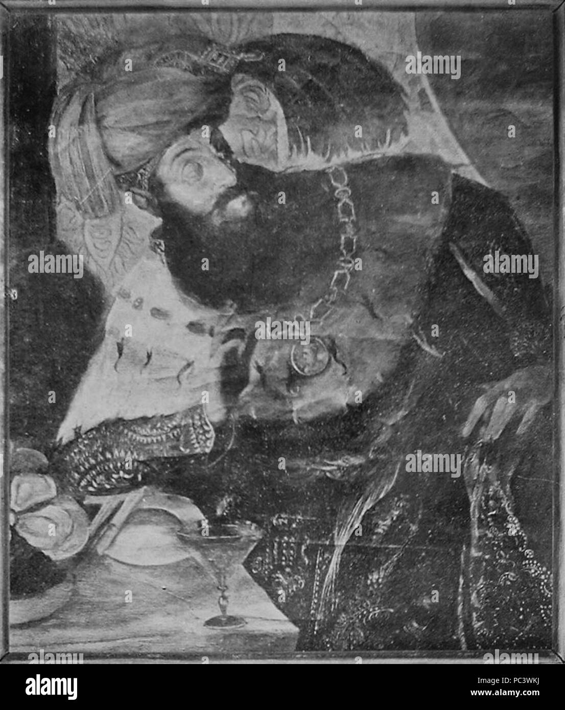 2 075 - Mihai Viteazul (criptoportret) Foto Stock