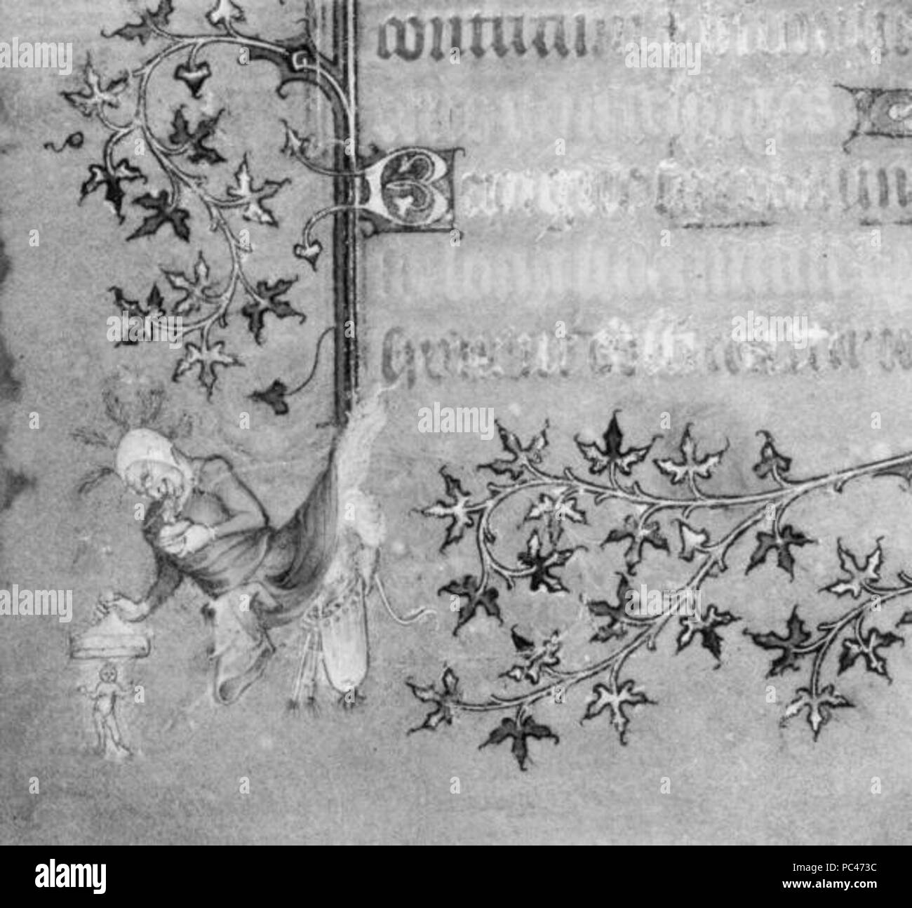 593 Il libro delle ore di Yolande delle Fiandre III Foto Stock