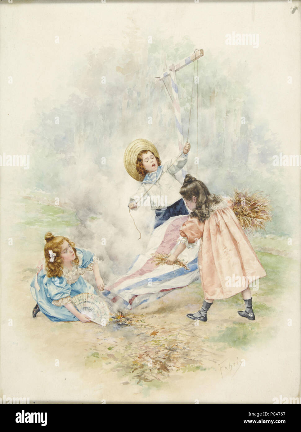 593 Il Re Carnevale Foto Stock