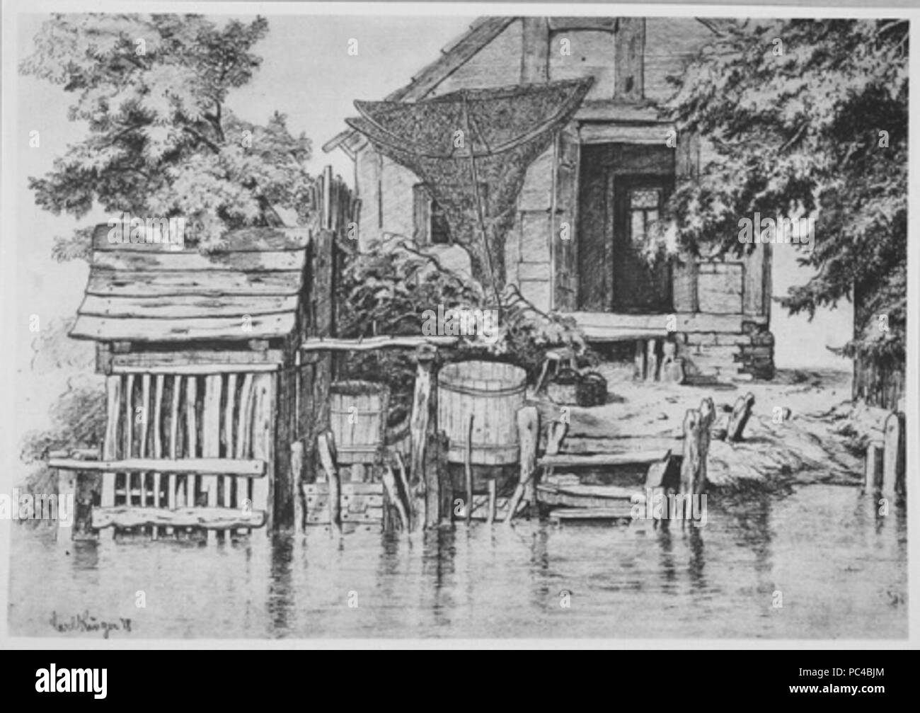 570 Spreewald-Album02 Foto Stock