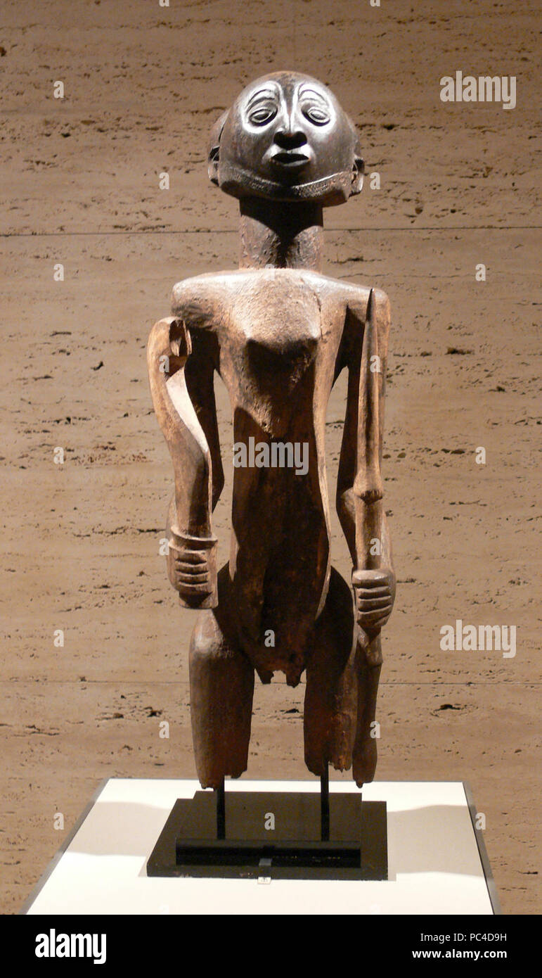 Africa guerriero Hemba antenato figura 1 Kimbell. Foto Stock