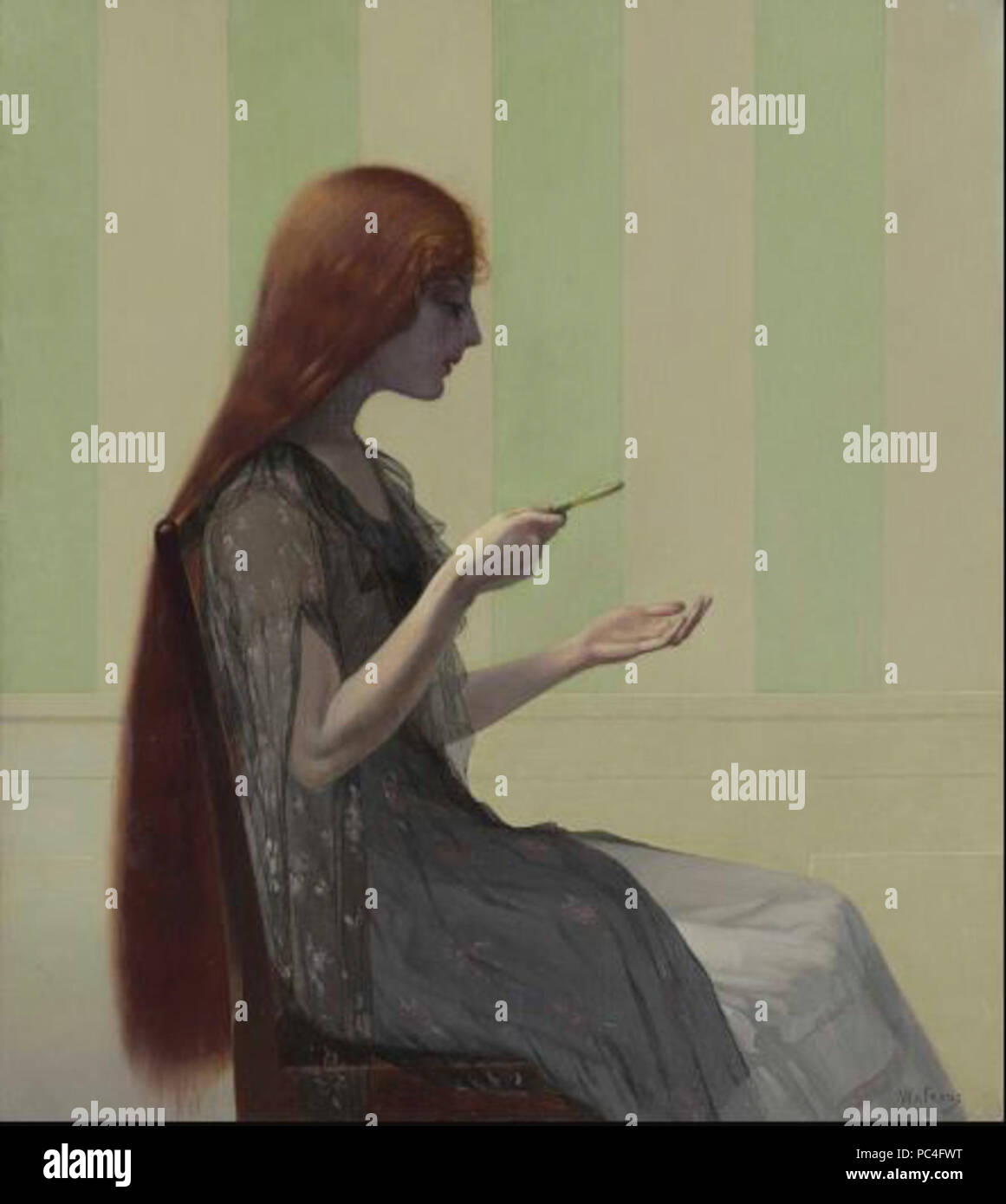 597 La linea di amore Foto Stock