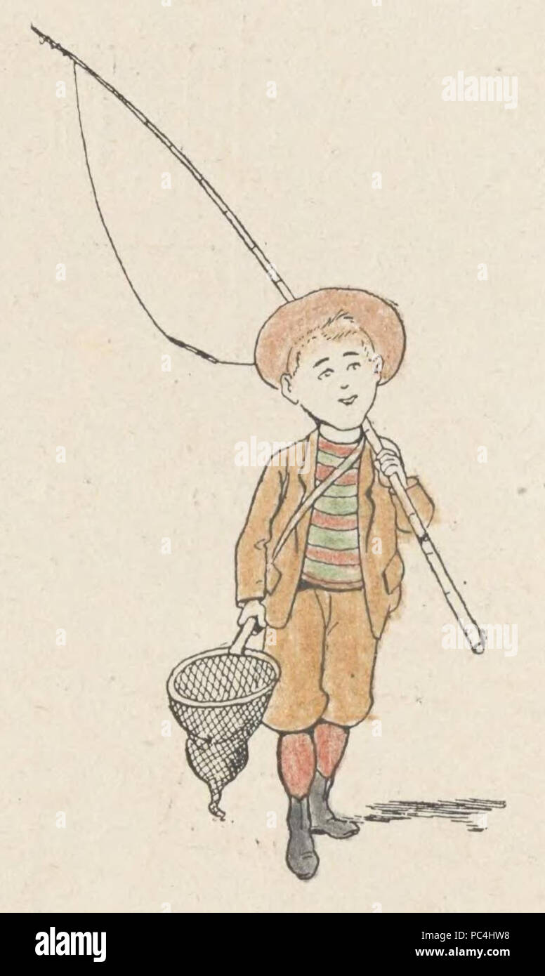 607 Tintin-Lutin.partono pour la peche Foto Stock