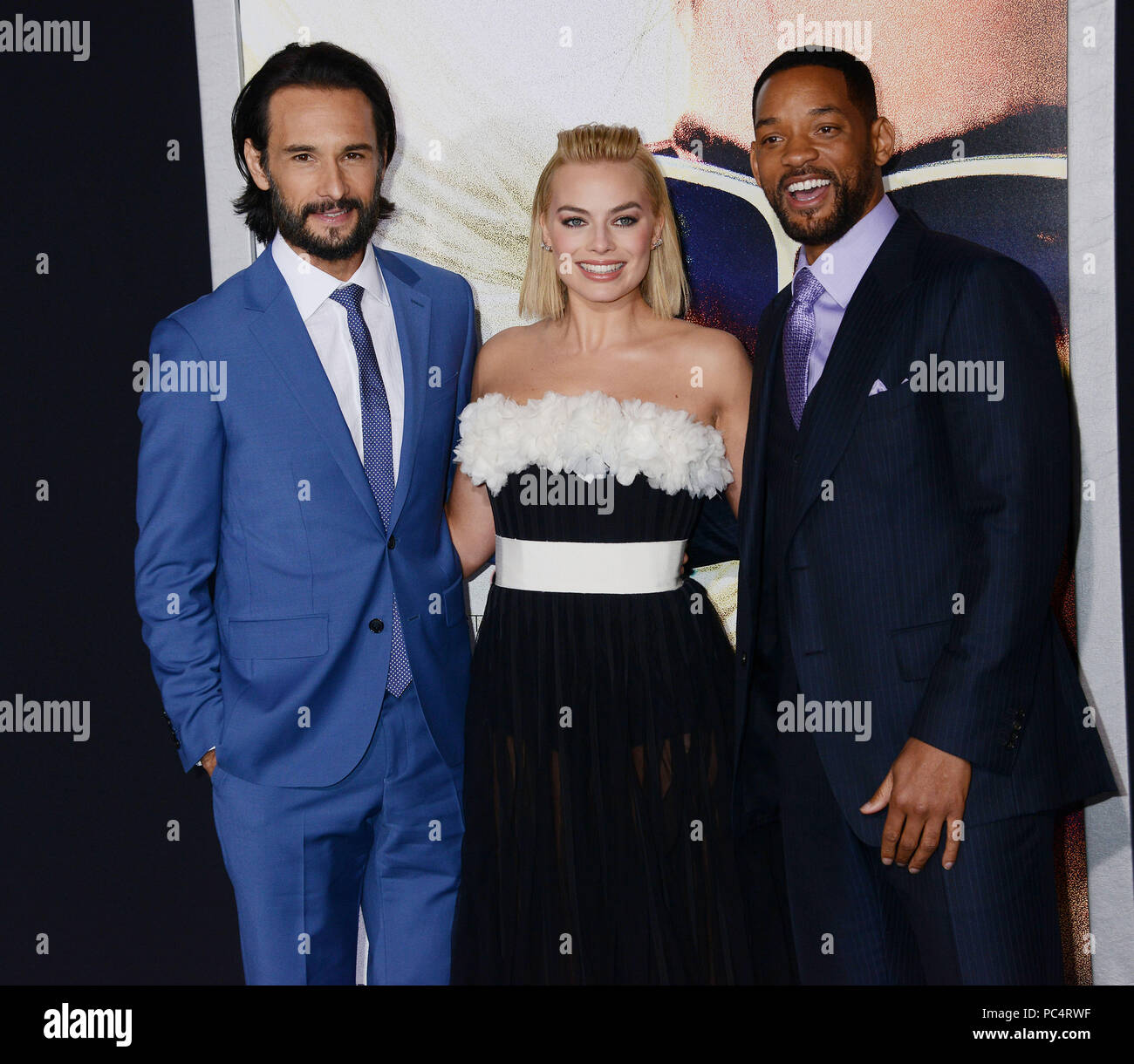 A Will Smith, Margot Robbie, Rodrigo Santoro 002 in corrispondenza del fuoco di Premiere presso la leva TCL Theatre di Los Angeles. Febbraio 24, 2015.a Will Smith, Margot Robbie, Rodrigo Santoro 002 evento nella vita di Hollywood - California, tappeto rosso Evento, STATI UNITI D'AMERICA, industria cinematografica, celebrità, fotografia, Bestof, arte cultura e intrattenimento, Topix celebrità moda, migliori della vita di Hollywood, evento nella vita di Hollywood - California, moquette rossa e dietro le quinte, movie celebrità, personaggi televisivi, musica celebrità, arte cultura e intrattenimento, verticale, una persona, fotografia, inchiesta tsuni@Gamma-USA.com , Tsuni Credito / Foto Stock