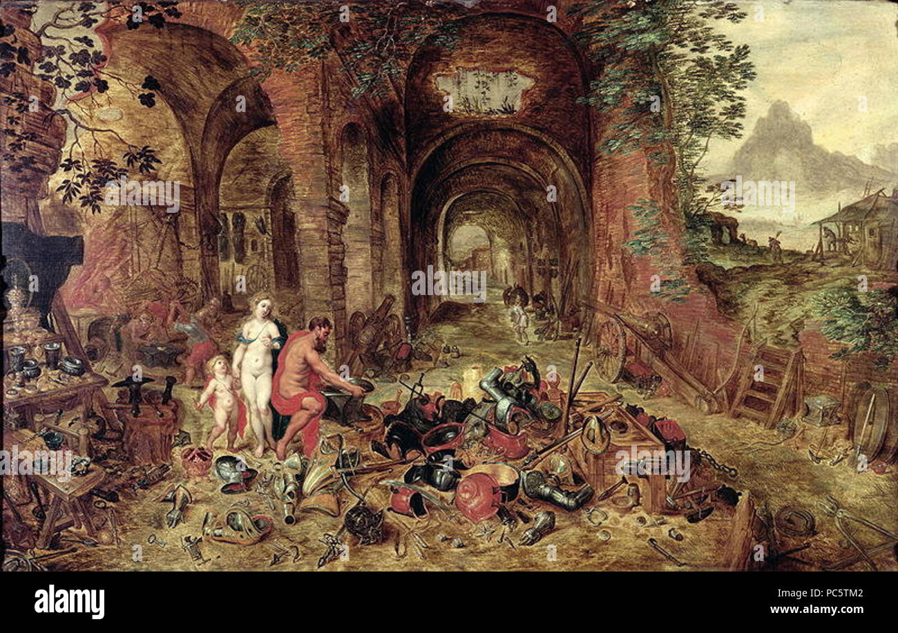 2 Fire da Gerard Hoet Foto Stock