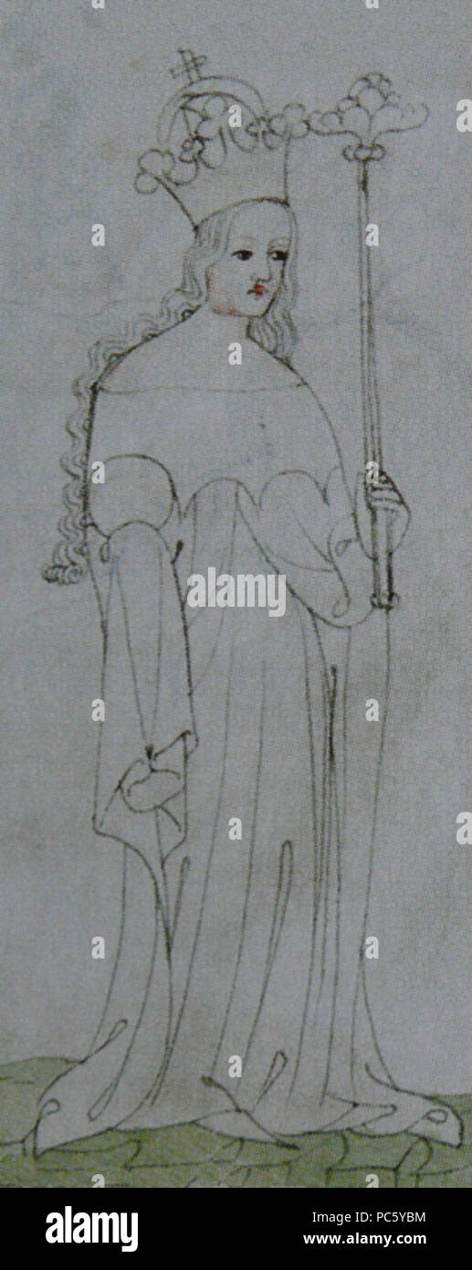 396 Margherita di Brabant Foto Stock