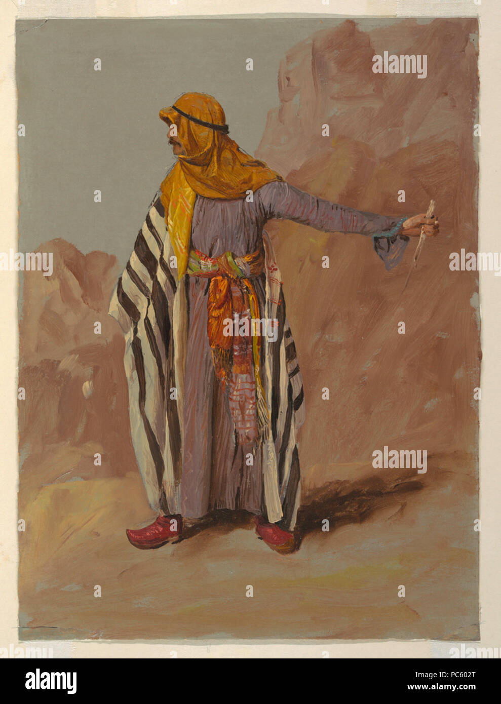 20 Beduino permanente di Frederic Edwin Chiesa Foto Stock