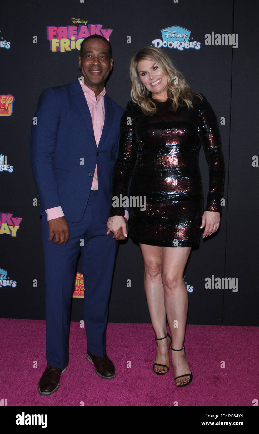 NEW YORK, NY Luglio 30, 2018 Alex Desert, Heidi Blickenstaff, partecipare a Disney's premiere di Freaky Venerdì al Beacon Theatre di New York. Luglio 30, 2018 Il credito:RW/MediaPunch Foto Stock