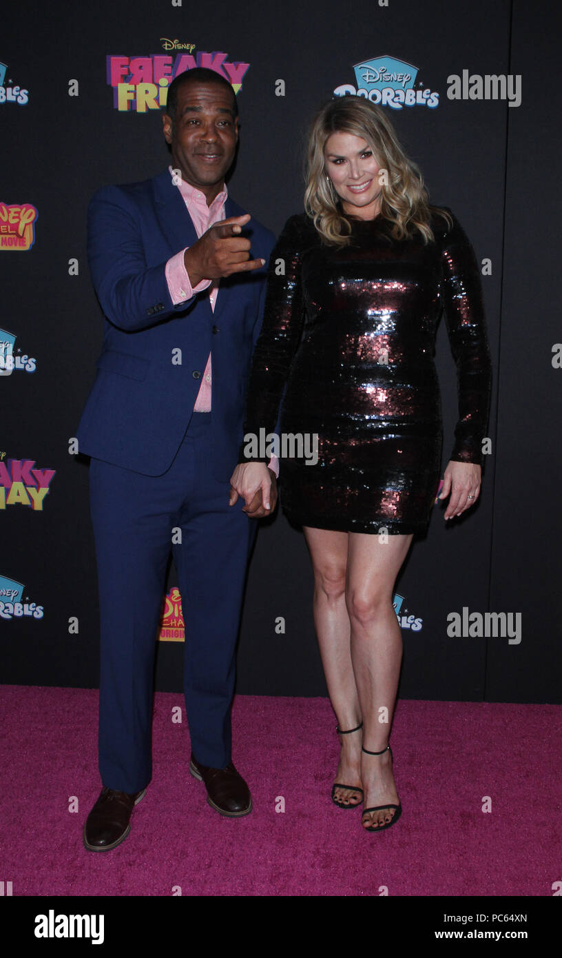 NEW YORK, NY Luglio 30, 2018 Alex Desert, Heidi Blickenstaff, partecipare a Disney's premiere di Freaky Venerdì al Beacon Theatre di New York. Luglio 30, 2018 Il credito:RW/MediaPunch Foto Stock