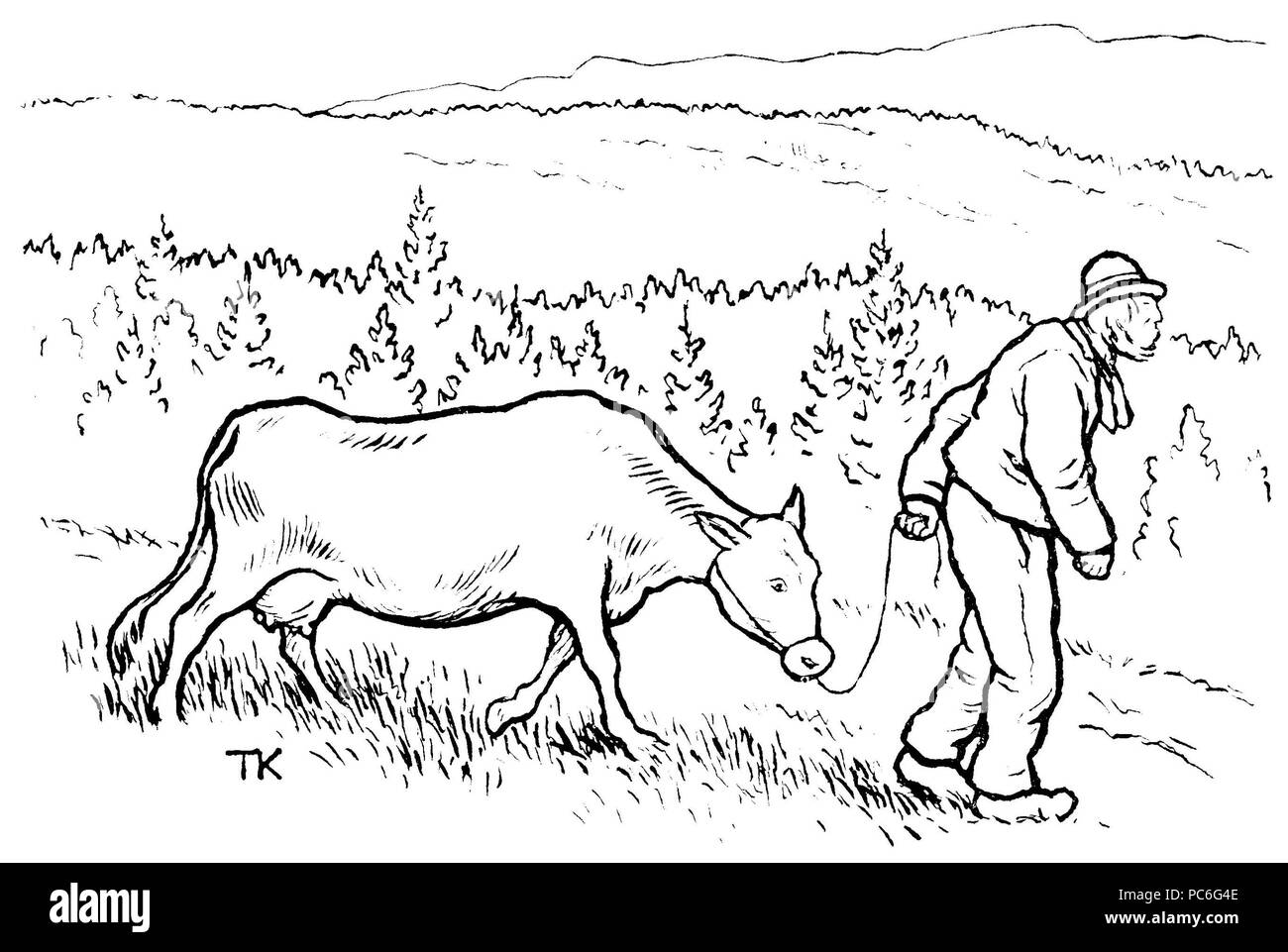 40 Gudbrand mi Lia Foto Stock