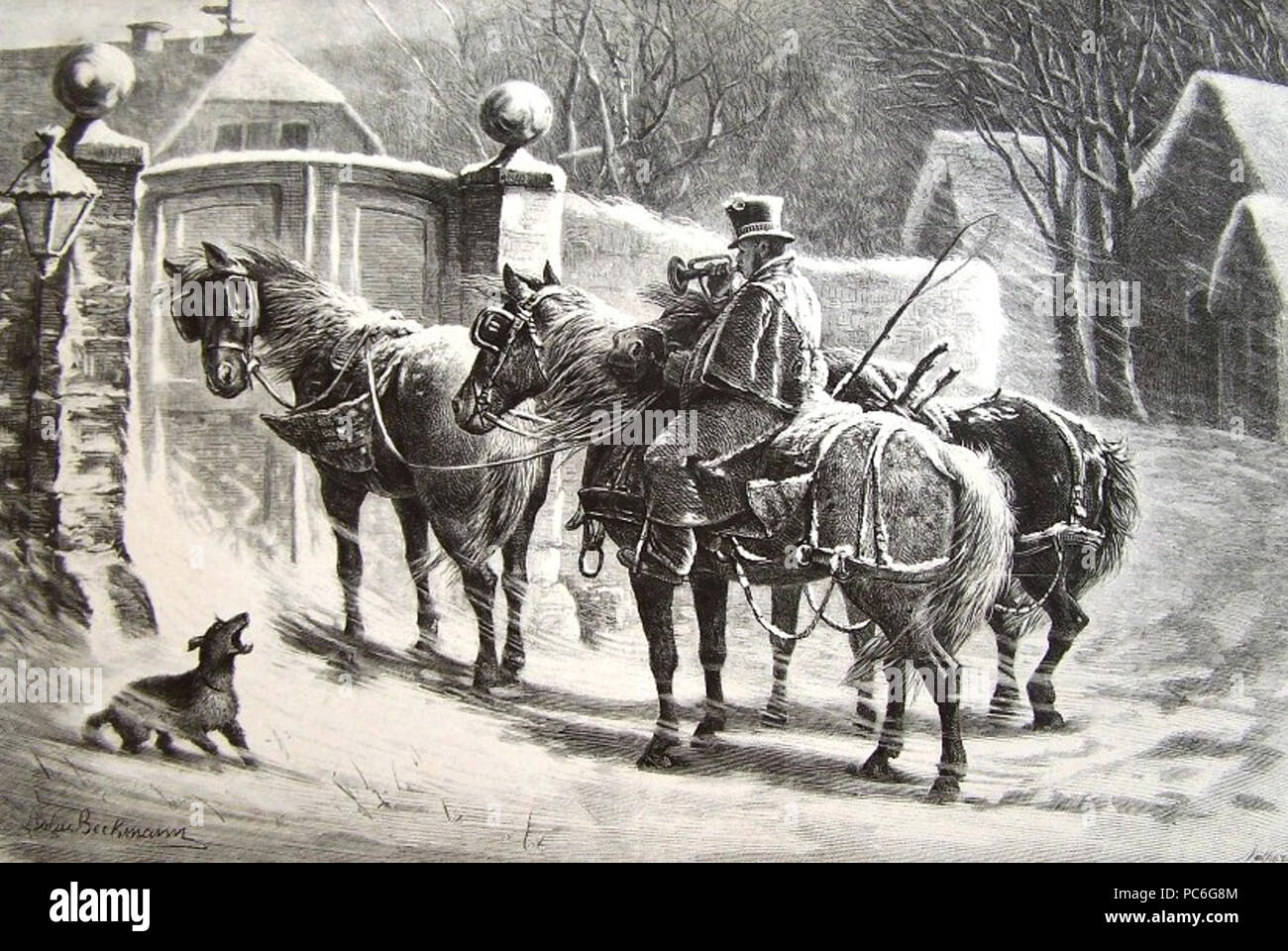 499 POSTILLONS Leipzig Foto Stock