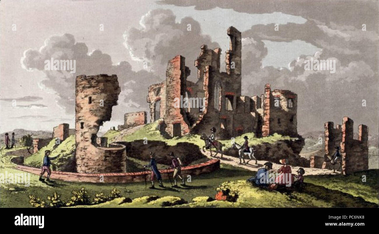 92 Václav A. Berger (podle F. K. Wolfa) - Doubravská Hora, Jižní strana Foto Stock