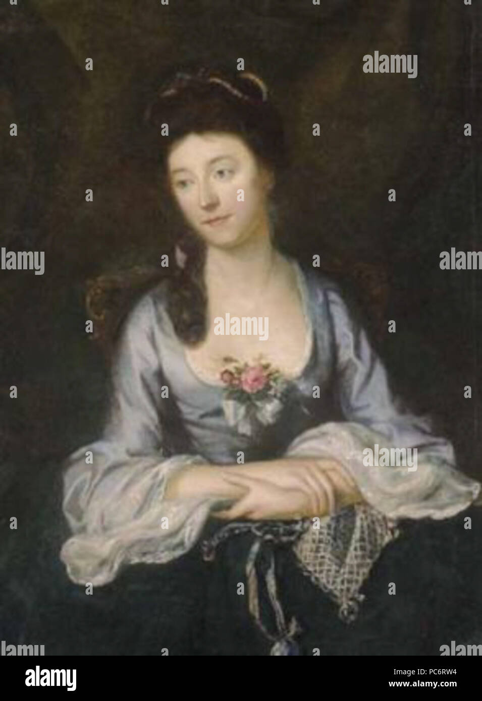 48 Jane Rochfort, contessa di Lanesborough, da Thomas Papa Stevens Foto Stock