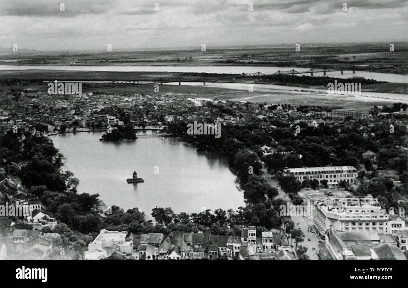 611 Tonkin - Hanoï - Hồ Gươm Foto Stock