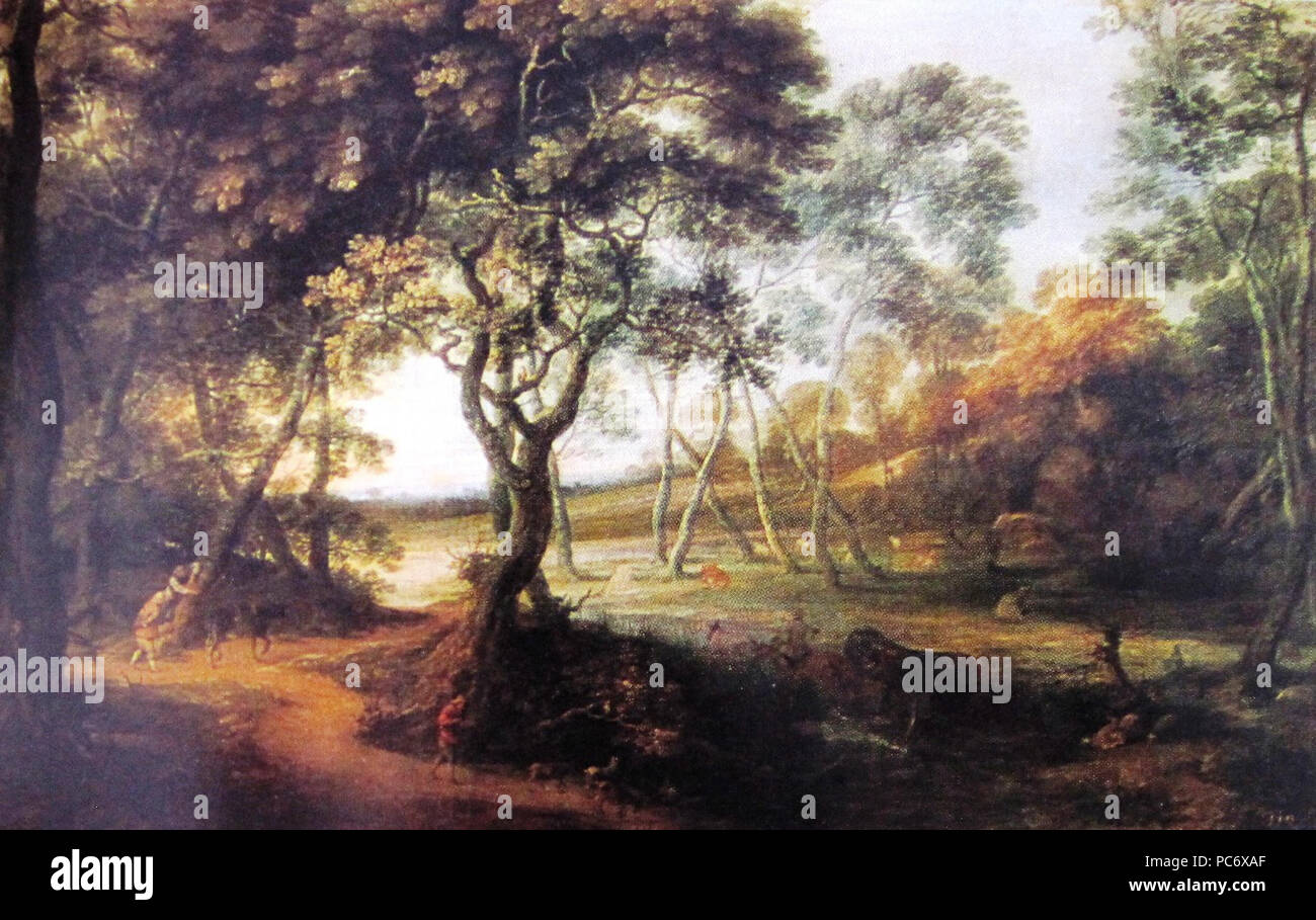 483 Pieter Snyers. Paesaggio (Museo d'Arte di Georgia) Foto Stock