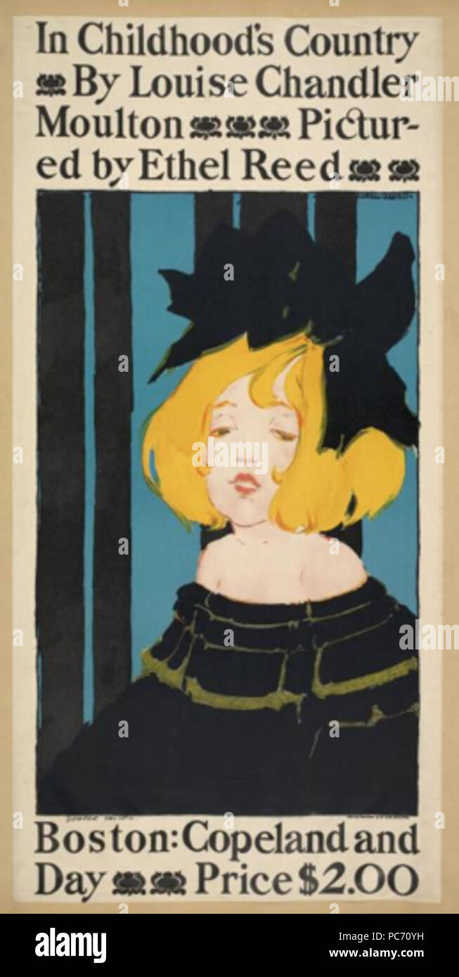 32 Ethel Reed nell infanzia del paese Foto Stock