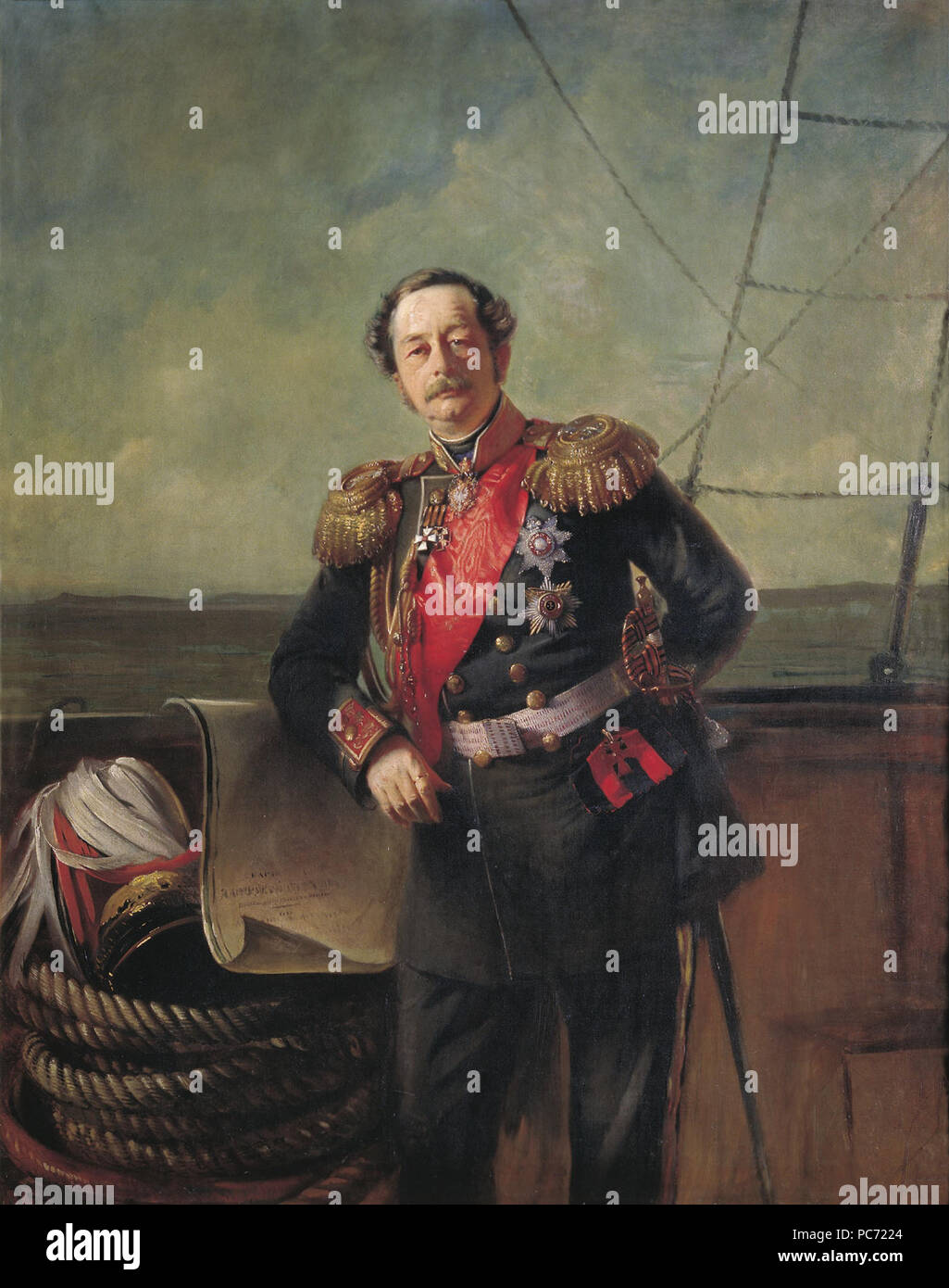 54 Konstantin Makovsky Nikolay-Muravyov-Amursky 1863 Foto Stock