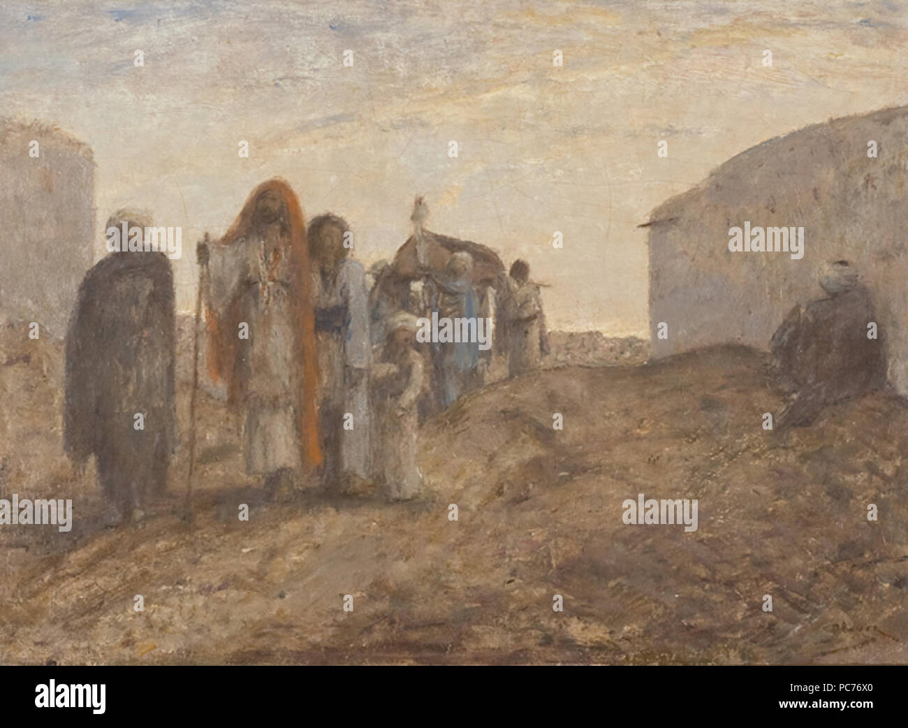 20 un funerale del deserto di Marius Bauer Rijksdienst voor het Cultureel Erfgoed B718 Foto Stock