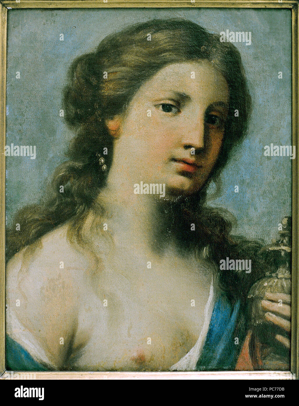 NM KM 1051 Okänd konstnär: Magdalen Opd, 45 x 37 cm 53 St Mary Magdalen - Nationalmuseum - 158050 Foto Stock