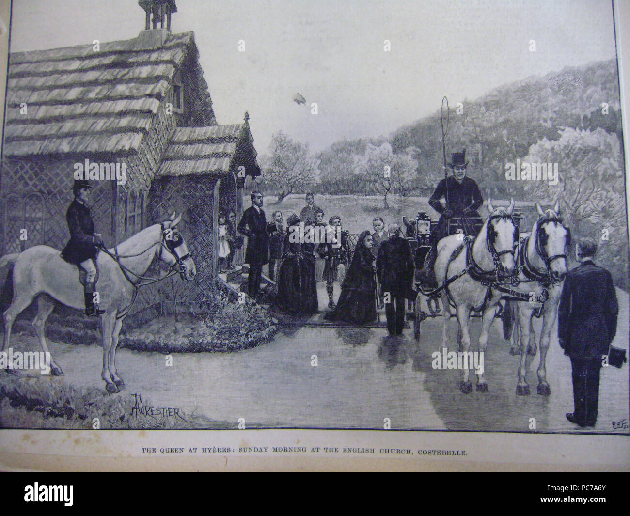 516 Reine Victoria Foto Stock