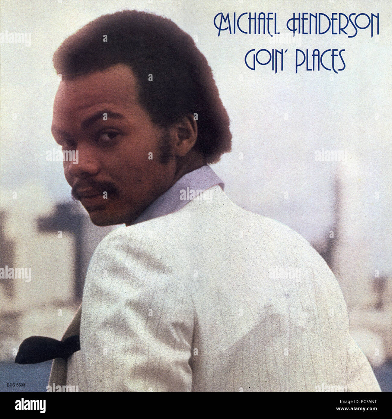 Michael Henderson - Goin' luoghi - vinile vintage cover album (anteriore) Foto Stock