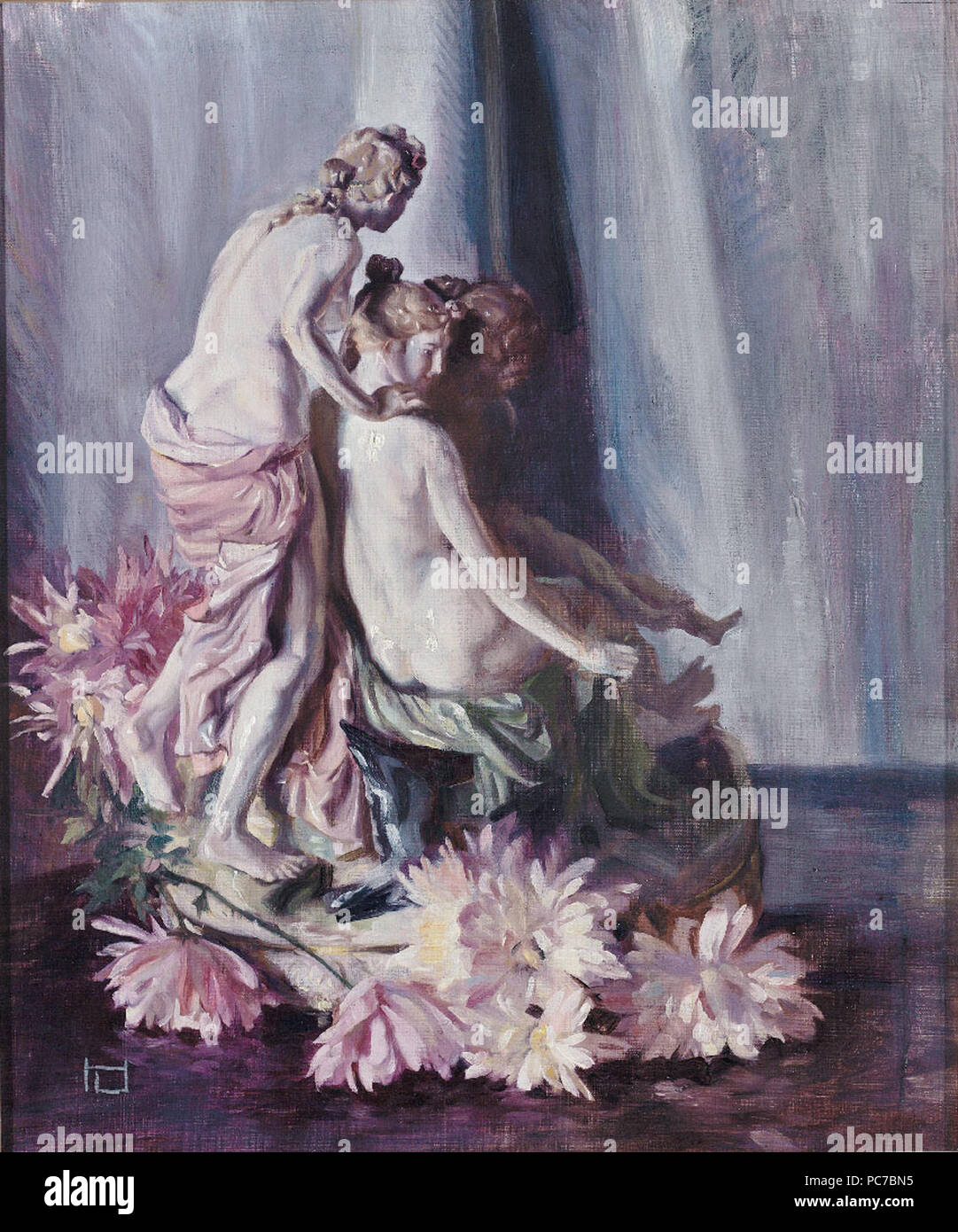 281 HL Porzellan-Figurinen Foto Stock